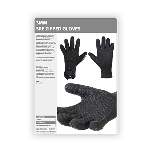 3mm SRE Glove Data Sheet