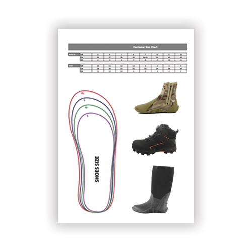 Footwear Size Chart