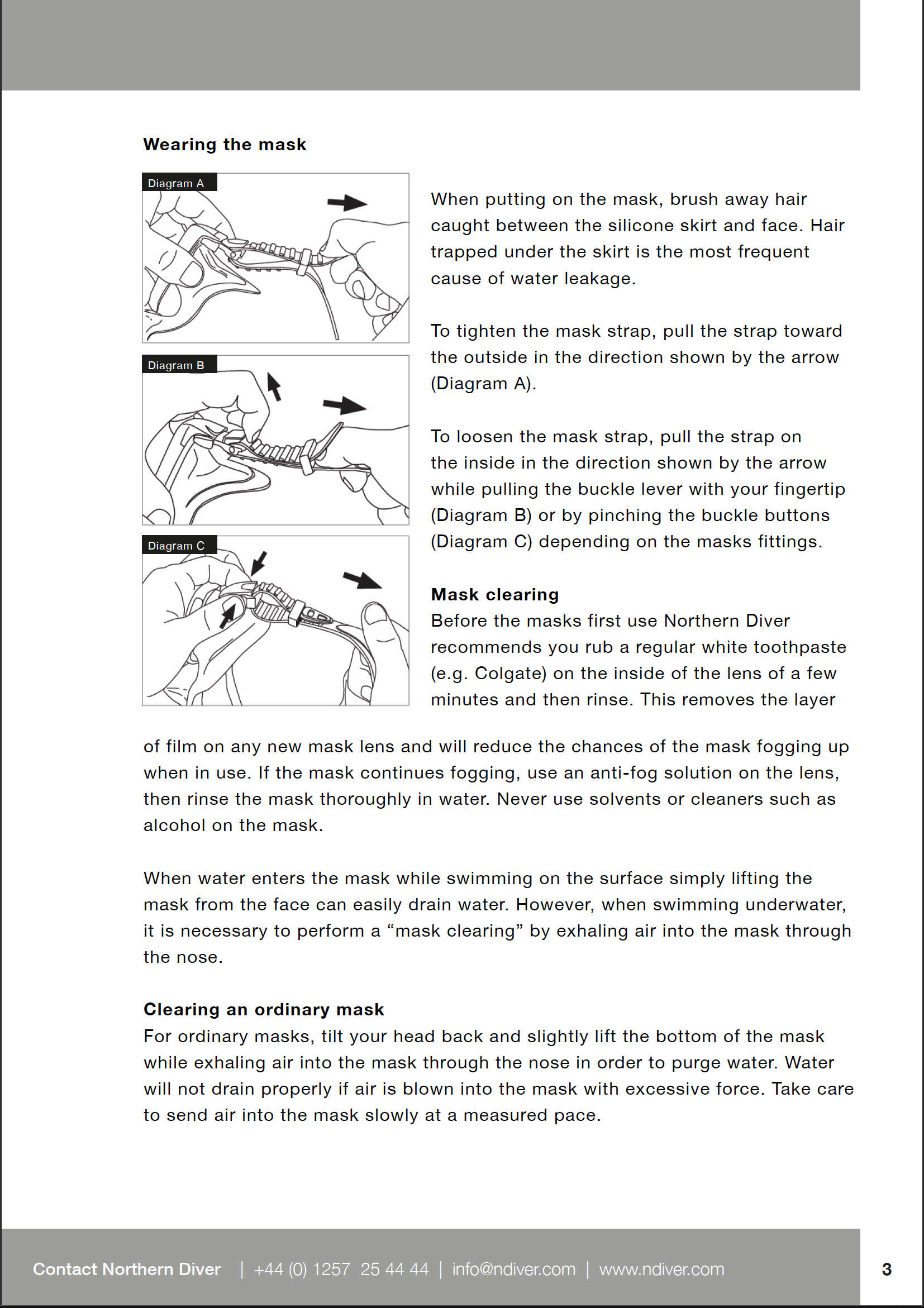 Mask Manual