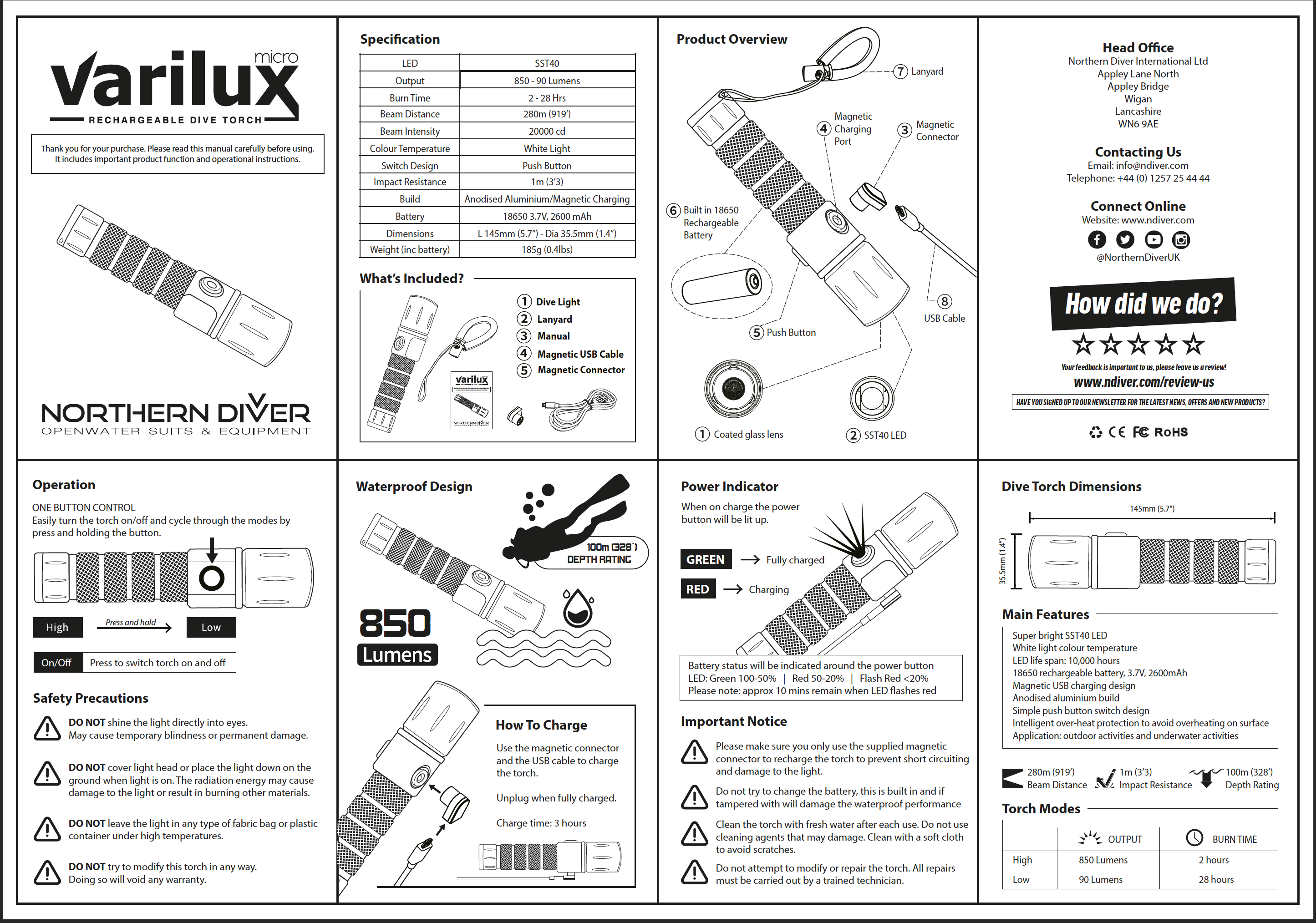 Micro Torch Manual